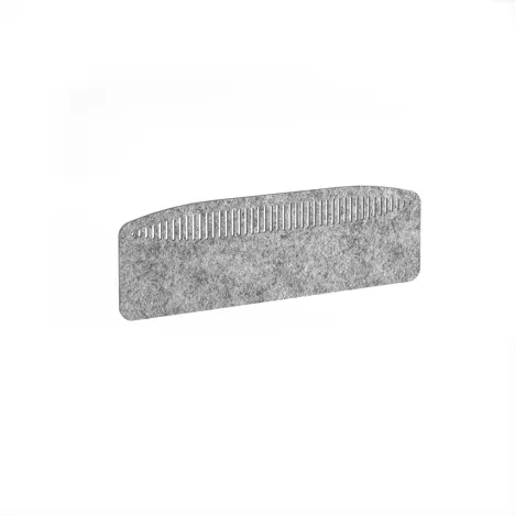 Volume Acoustic Desktop Screen - 1200mm - Dark Silver Grey